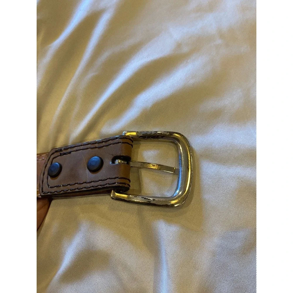 High Quality‎ Camouflage Canvas and Leather Belt Men's size 46